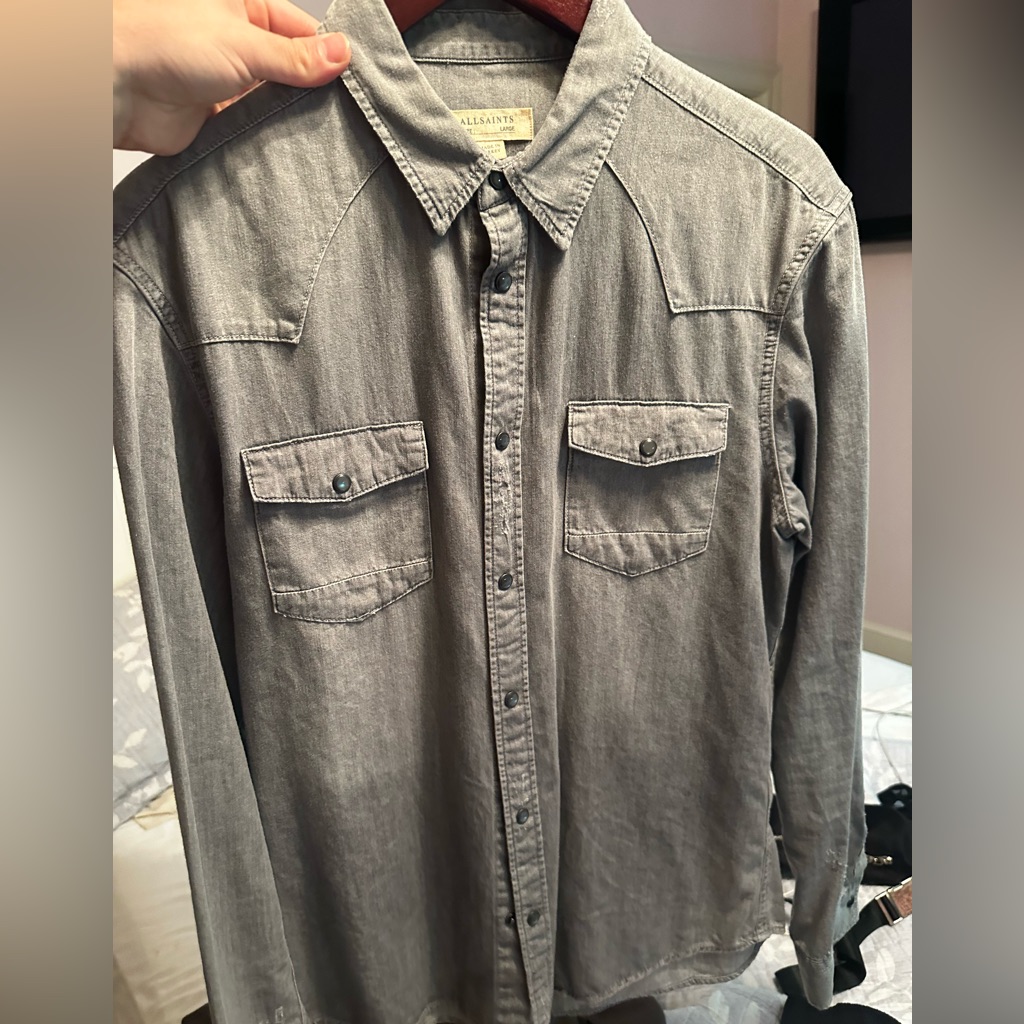 All Saints Button Down